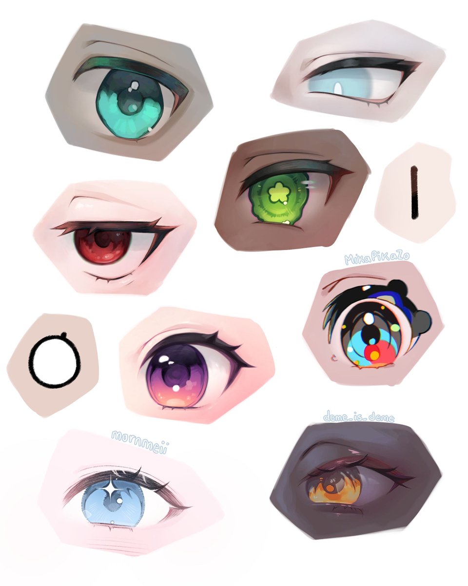 liart_jpg's tweet photo. Here are some of my recent studies! 🎨✨ By the way, I'm putting together a step-by-step eye tutorial... 👀
Who would like to see it? (´。• ω •。`)"
#ArtStudy #eyedrawing #ArtTutorial #DigitalArt https://t.co/6FzoHsmx83