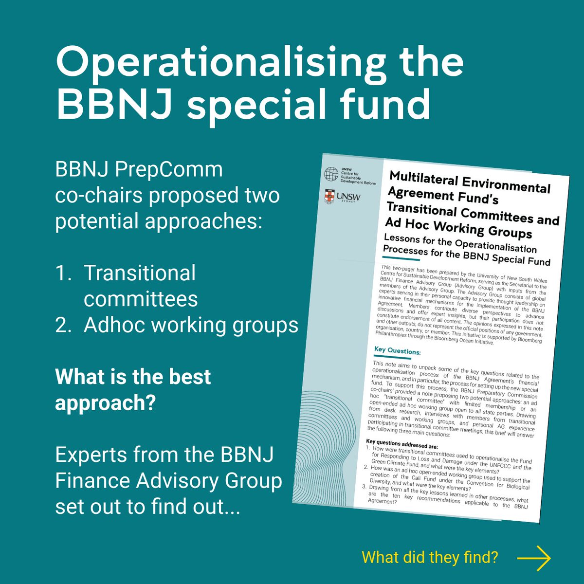 UNSW Centre for Sustainable Development Reform tweet media