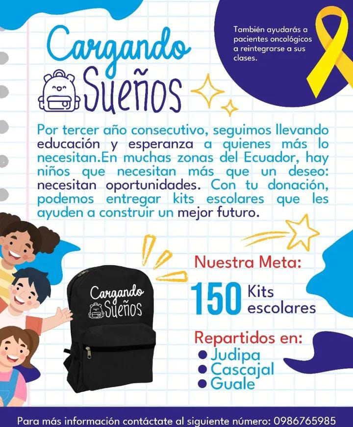 karenisabelM's tweet photo. Empezamos la colecta de kits escolares para nuestros niñ@s de la zona rural de la Costa del país❤️ 

¿Cómo donar? Puedes armar el kit ó comprar uno, c/u está en $16. Tú ayuda permitirán que su retorno a clases sea más fácil ❤️ https://t.co/QXhGB15su4