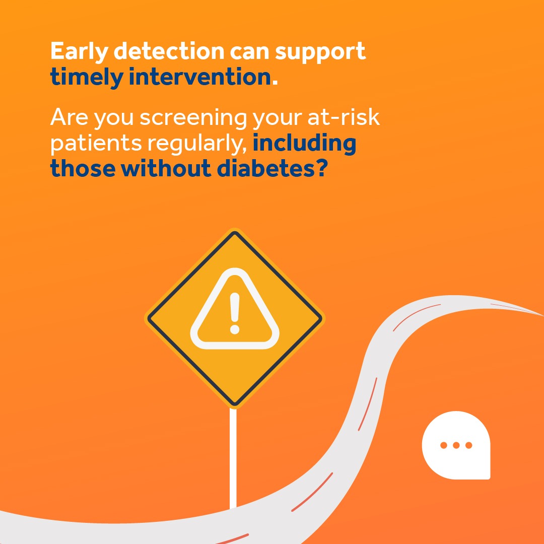 CVKidneyCare's tweet photo. Many patients living with, or at risk of, chronic kidney disease (CKD) do not have diabetes.

Non-diabetic CKD remains under-recognized, with gaps in testing despite the risk of kidney and cardiovascular complications.

Let's prioritize CKD screening in non-diabetic patients.
