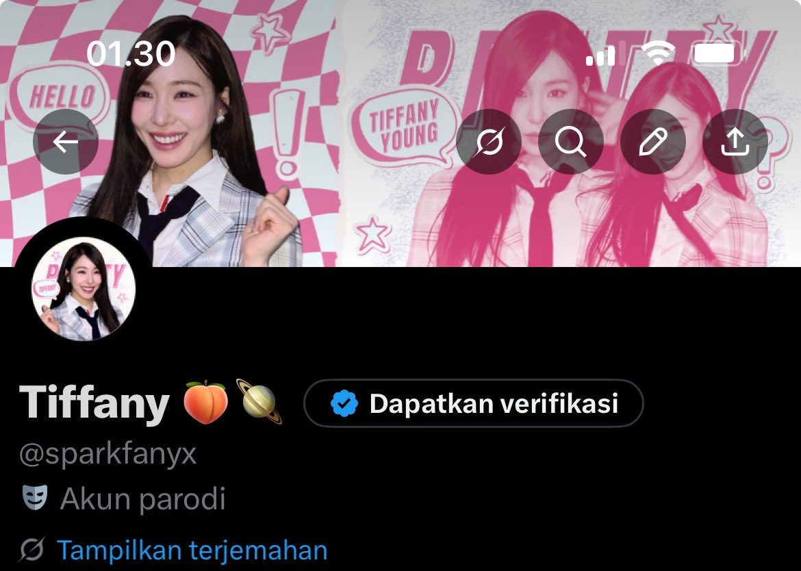 sparkfanyx's tweet photo. A  NEW LAYOUT
Dikasih sama sayang aku @yulyukx ❤️❤️❤️
Makaciyyy ayang, aku sukak banget!!! https://t.co/t5B5Du4Zzb