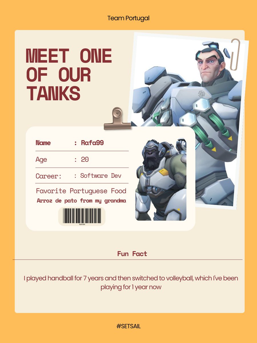 Team Portugal OW tweet media