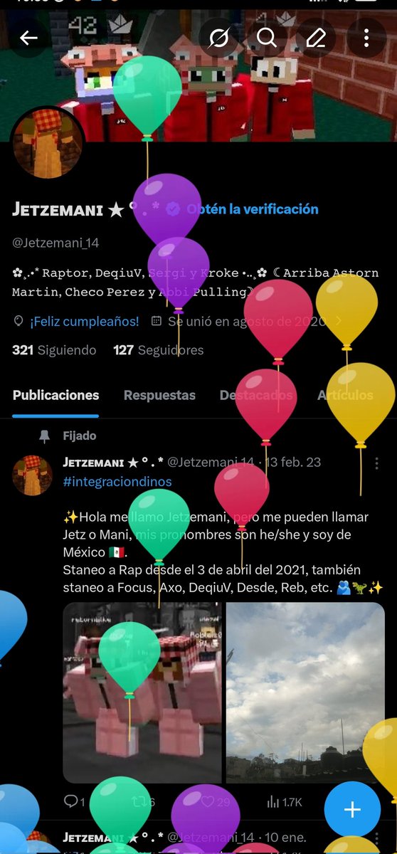 Feliz cumpleaños a mi 🎉🎉🎉