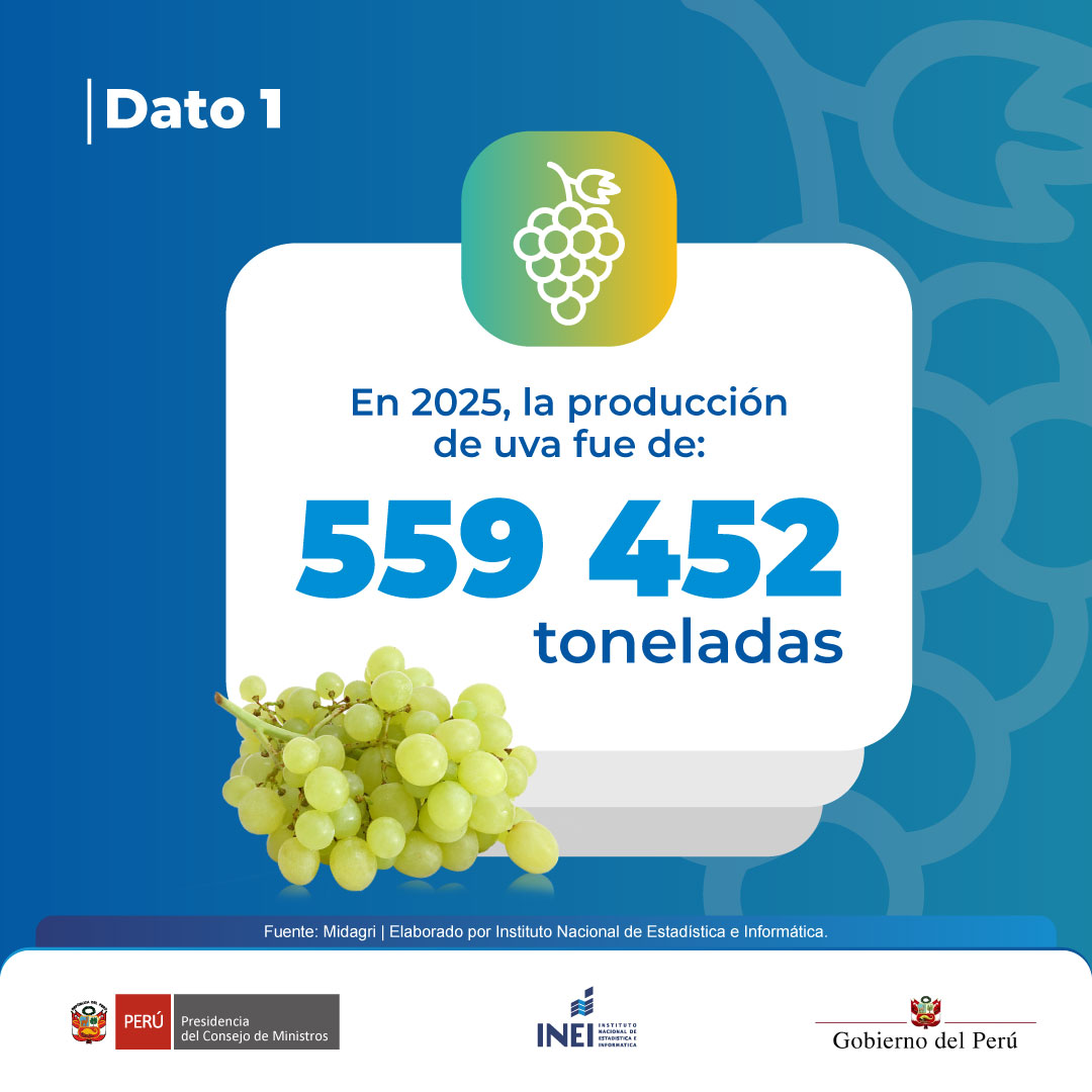 INEI_oficial's tweet image. 📢 La Vendimia de Ica celebra la cosecha y recolección vitivinícola más importante del país.

🍇 #Ica se mantiene como principal productor de uva del Perú, impulsando el desarrollo agrícola y la tradición de esta festividad.