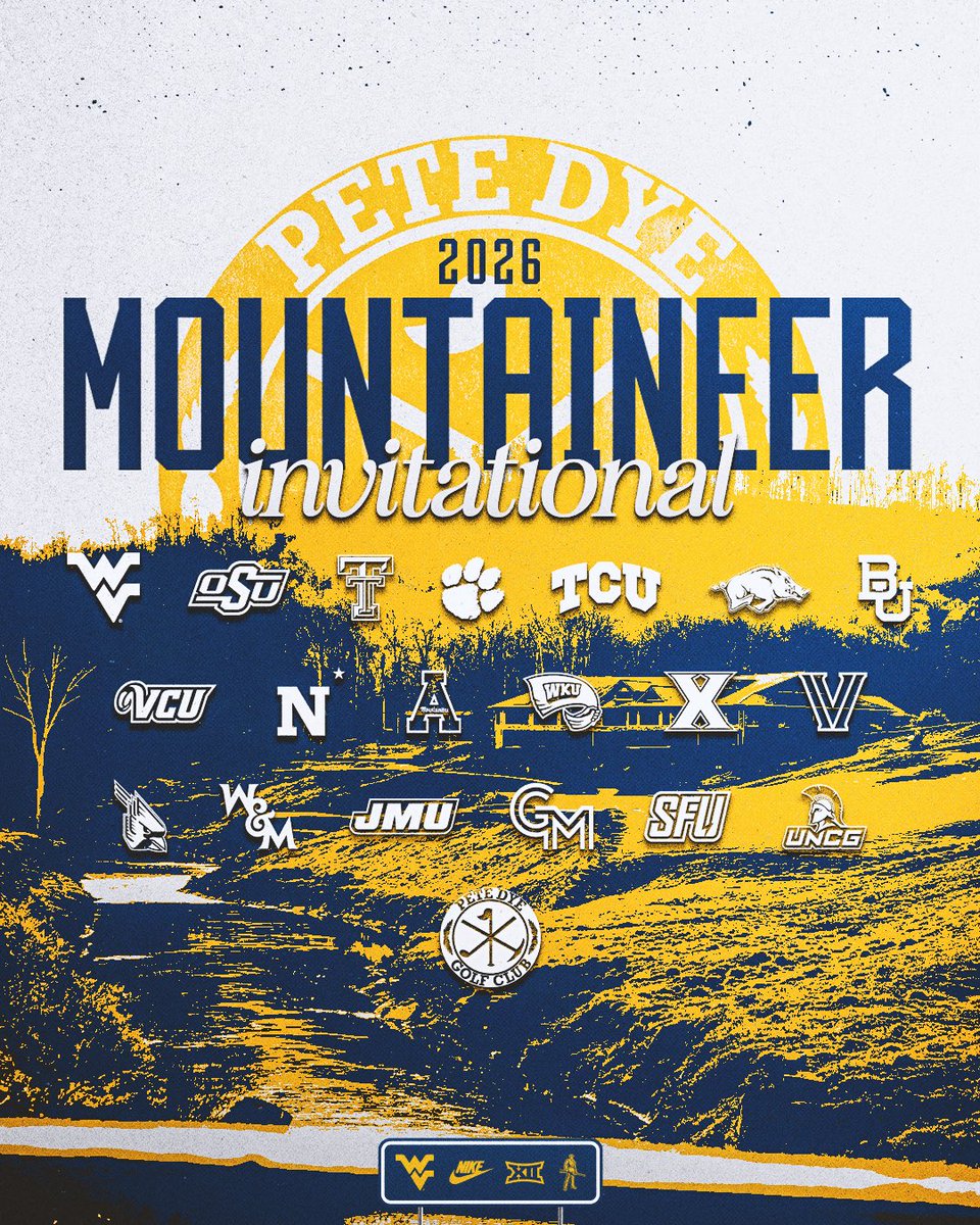 WVU Golf tweet media