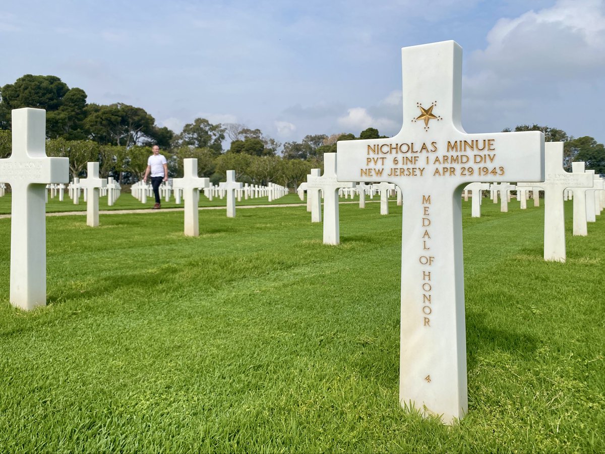 Tunisia_1943's tweet image. So pleased I got to finally visit this week #TunisianCampaign #MOH #medalofhonor