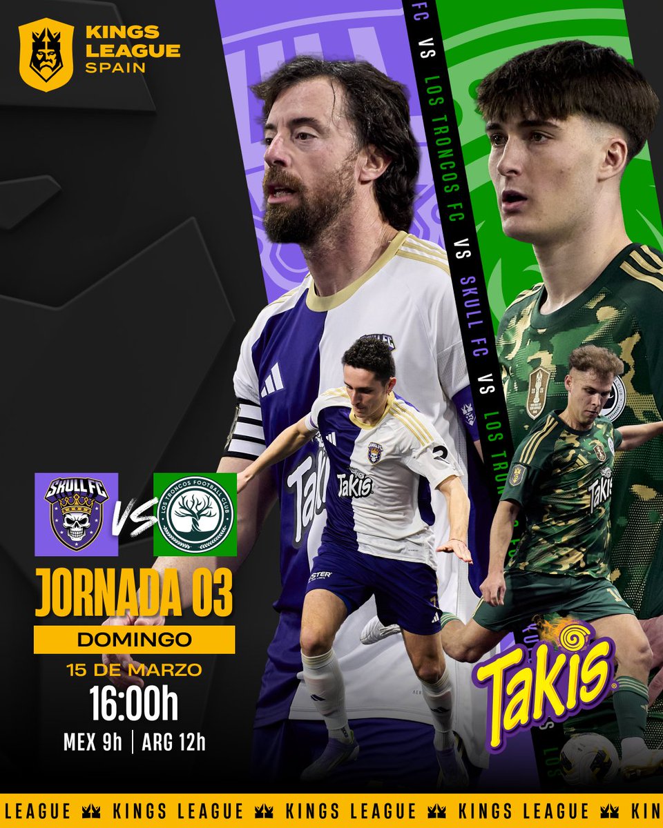 Uno de los dos equipos conseguirá su ansiada primera victoria 👀

💀 Skull FC 🆚 <a href="/LosTroncosFC_/">Los Troncos FC</a> 🪵
⏰ Domingo a las 15:00h 🇪🇸.

#KLH2H