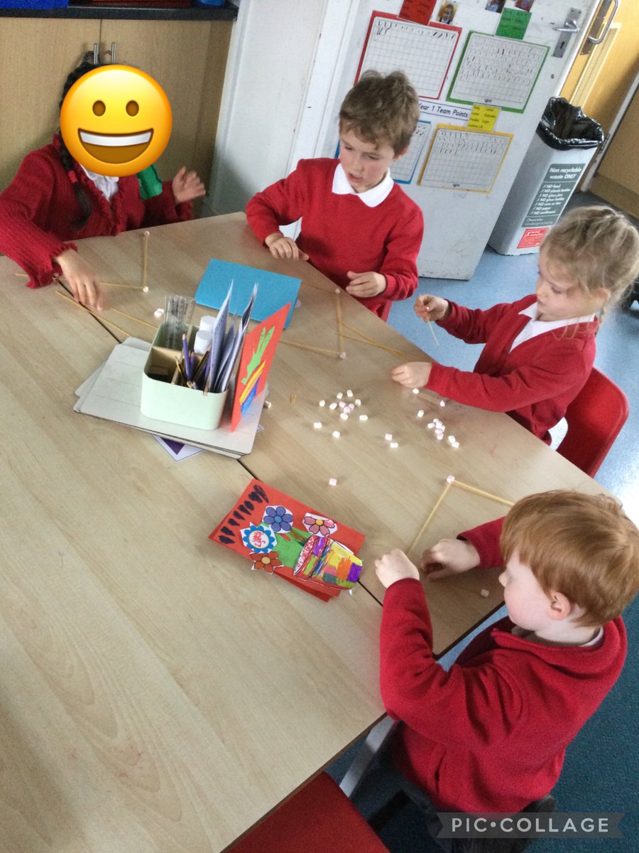 MerseyDrive's tweet photo. In Year 1 we have been learning about structures. Today we had lots of fun building our own structures using spaghetti and marshmallows! 🗼👏 https://t.co/ocnXGxTNWk