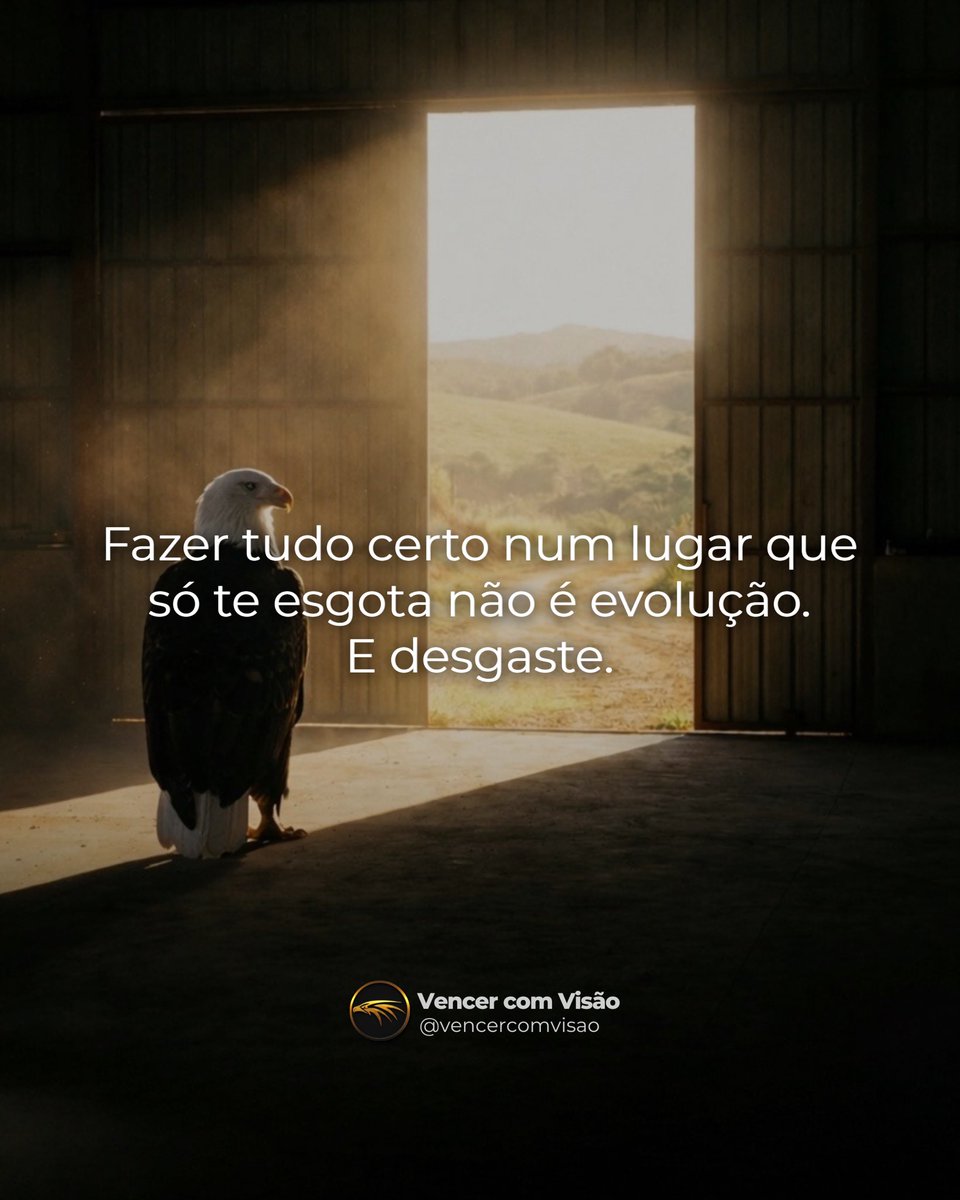 vencercomvisao's tweet photo. Nem todo lugar merece sua energia.
Insistir onde só existe desgaste não é força.
É falta de visão.

Escolha ambientes que te elevem, não que te esgotem.

#vencercomvisao https://t.co/nrQHALgFd1