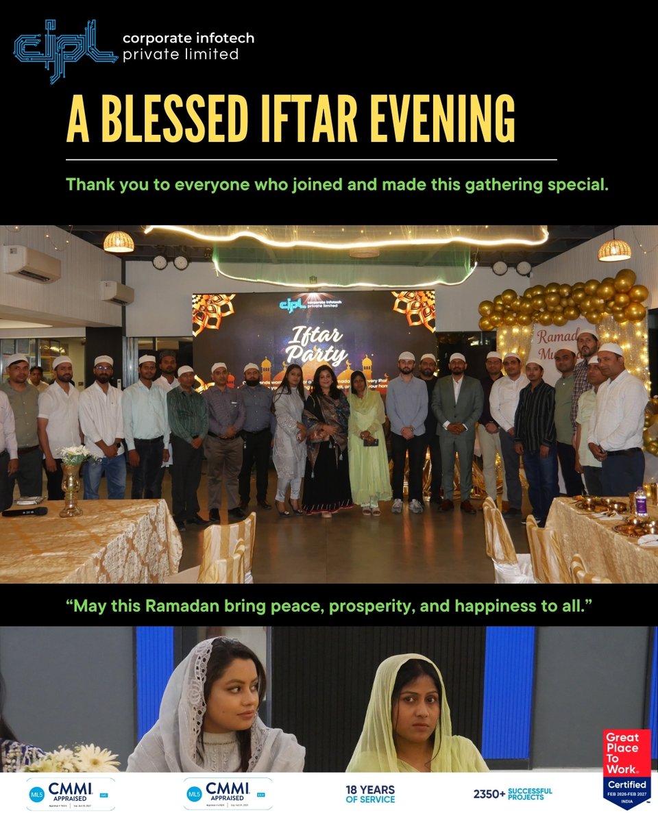 🌙 𝐀𝐧 𝐄𝐯𝐞𝐧𝐢𝐧𝐠 𝐨𝐟 #𝐈𝐟𝐭𝐚𝐫 &amp; 𝐓𝐨𝐠𝐞𝐭𝐡𝐞𝐫𝐧𝐞𝐬𝐬

Moments like these remind us of the values that bring us closer—gratitude, unity, and compassion.

𝐖𝐢𝐬𝐡𝐢𝐧𝐠 𝐞𝐯𝐞𝐫𝐲𝐨𝐧𝐞 𝐚 𝐛𝐥𝐞𝐬𝐬𝐞𝐝 𝐚𝐧𝐝 𝐩𝐞𝐚𝐜𝐞𝐟𝐮𝐥 #Ramadan .