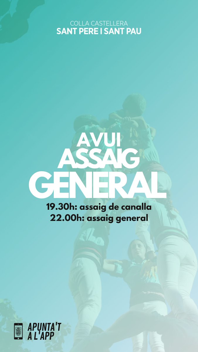 CC Sant Pere i Sant Pau tweet media