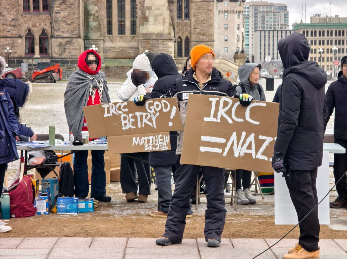 DSaid62997's tweet photo. Today, we unify, we speak out, and we ask for justice RIGHT NOW, as JUSTICE DELAYED IS JUSTICE DENIED. 

We ask IRCC to provide justice to Chinese STUDY PERMIT and PR applicants. 

NATIONAL SECURITY cannot the shield of SECURITY SCREENING anymore.
#IRCC #cdnpoli #cdnimm #CBCNews https://t.co/qVq2BS1MPF