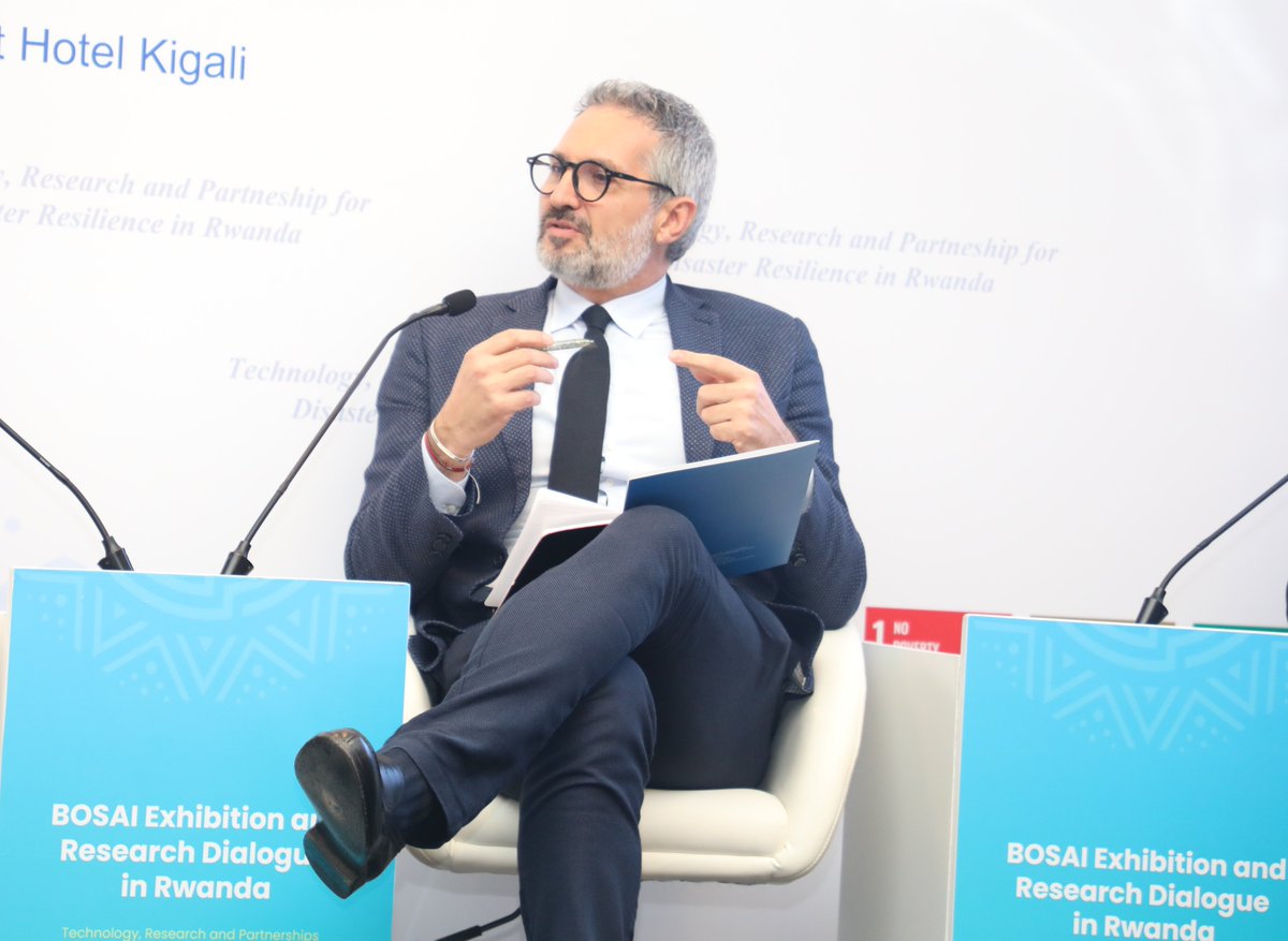 WFP_Rwanda_CD's tweet photo. Happy to join today’s south-south panel alongside gov't, academia &amp;partners to discuss the future of disaster response. @WFP supports collabo that bridges research &amp; implementation, connecting 🇷🇼with partners like Malaysia to scale practical DRM solutions &amp; strengthen resilience. https://t.co/yc4PX0t6sr