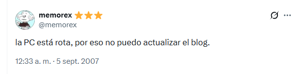 memorex ⭐️⭐️⭐️ tweet media