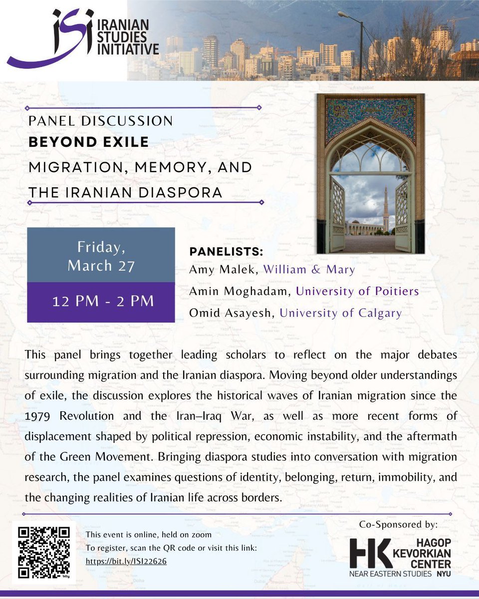 NYU Kevorkian Center tweet media