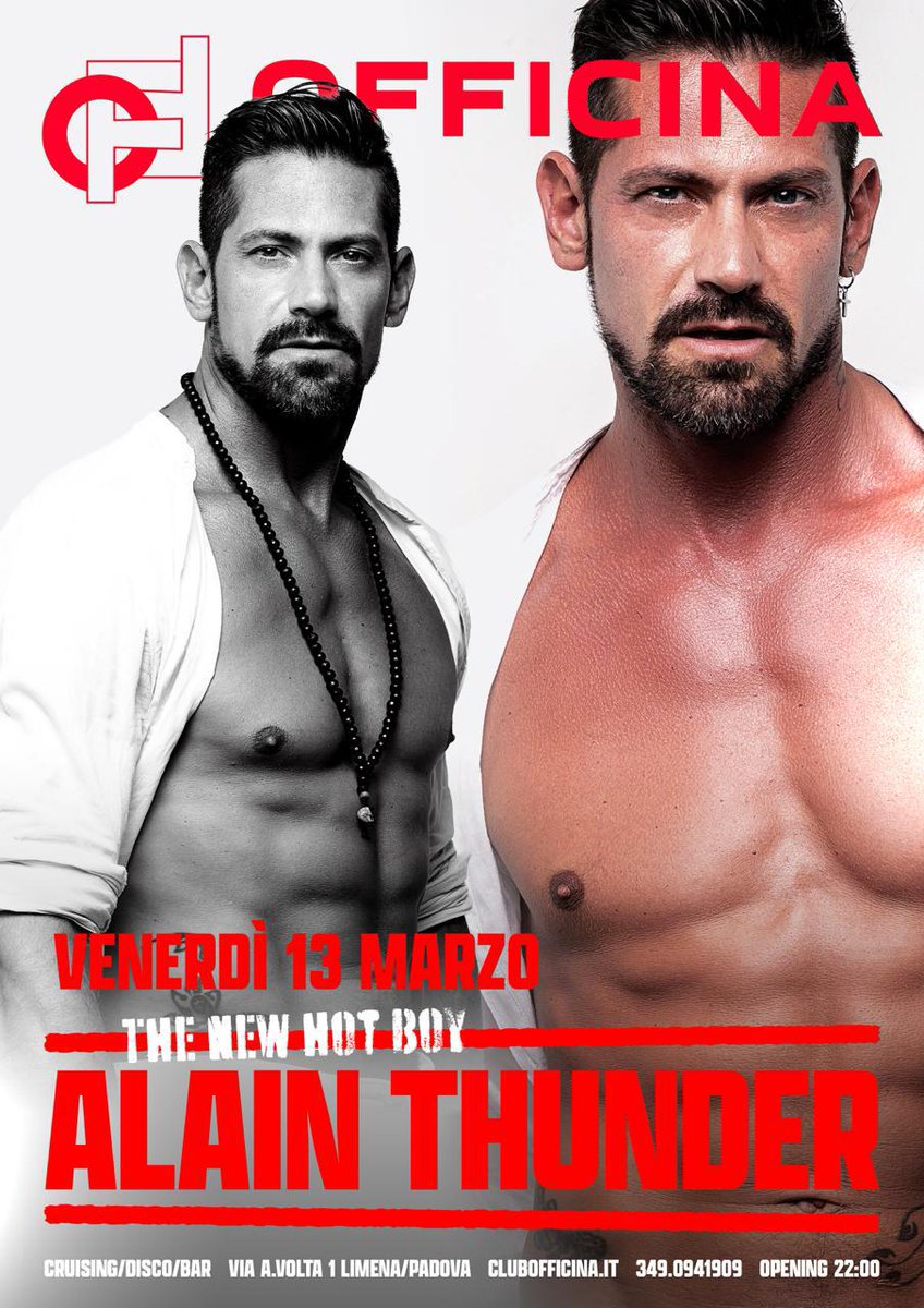 Vi aspetto questa sera all' <a href="/OfficinaClub/">Officina Club</a> di Limena PD per il mio hard show 🔥🔥

#hard #sex #men #gay