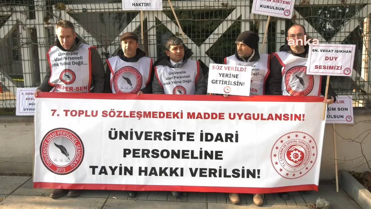 Üniversite İdari Personeli sorunlarına çözüm üretilmesini istiyor. YÖK'ün kalıcı çözüm üretmesi gerekiyor. <a href="/erolozvar/">Erol Özvar</a>