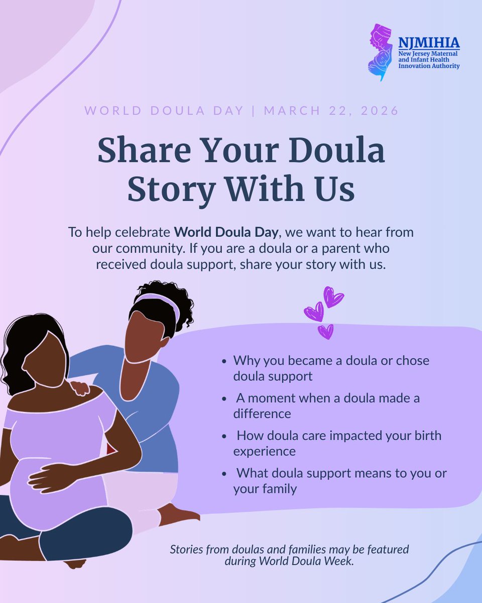 NJ Maternal & Infant Health Innovation Authority tweet media