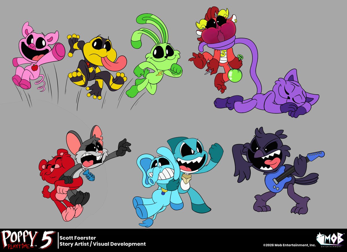 S7Adventure's tweet image. ANOTHER ONE BACK TO BACK GOD DAMN. LETS ANALYSE AGAIN THE NEW #SMILINGCRITTERS AND #NIGHTMARE CRITTERS ART DAMN