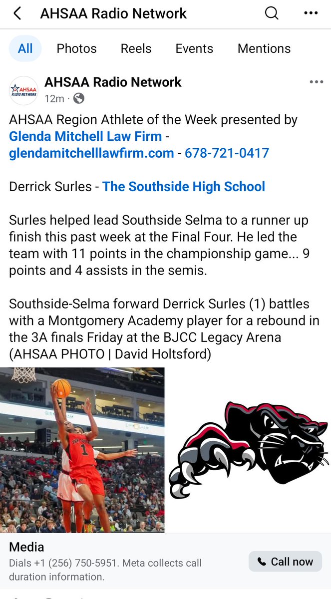 Alabama36701334's tweet image. Derrick Surles Jr @Igotsix6 1 of the best to do it on the court and the field #dualathlete