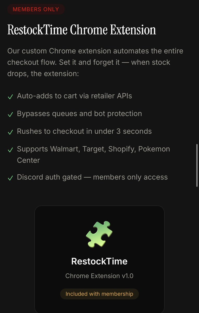 Restock Time tweet media