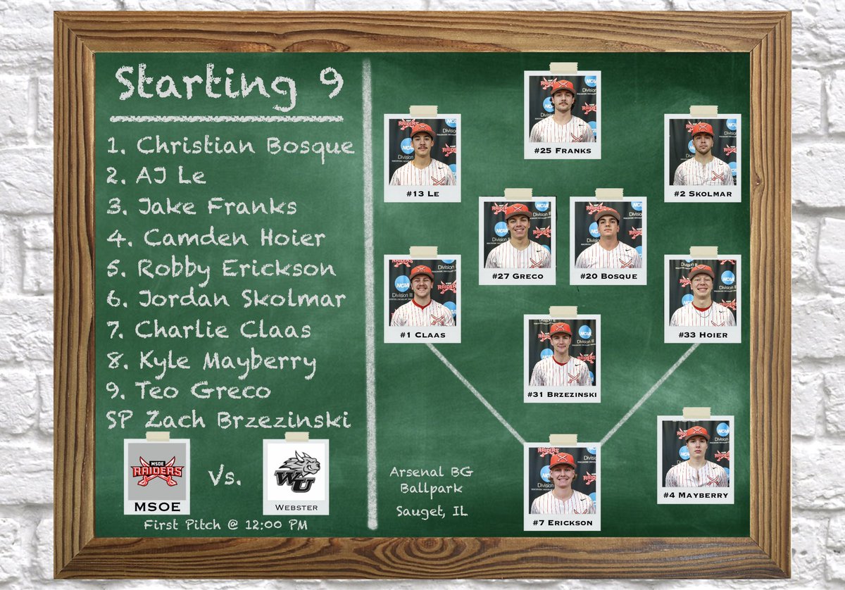 MSOE Baseball tweet media