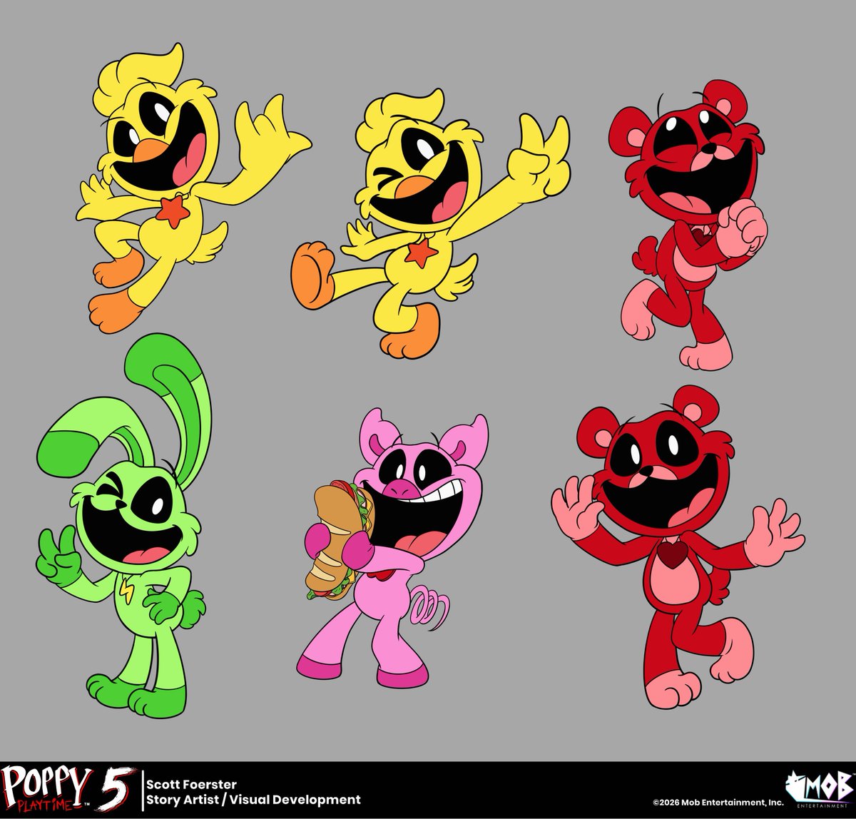 S7Adventure's tweet image. ANOTHER ONE BACK TO BACK GOD DAMN. LETS ANALYSE AGAIN THE NEW #SMILINGCRITTERS AND #NIGHTMARE CRITTERS ART DAMN