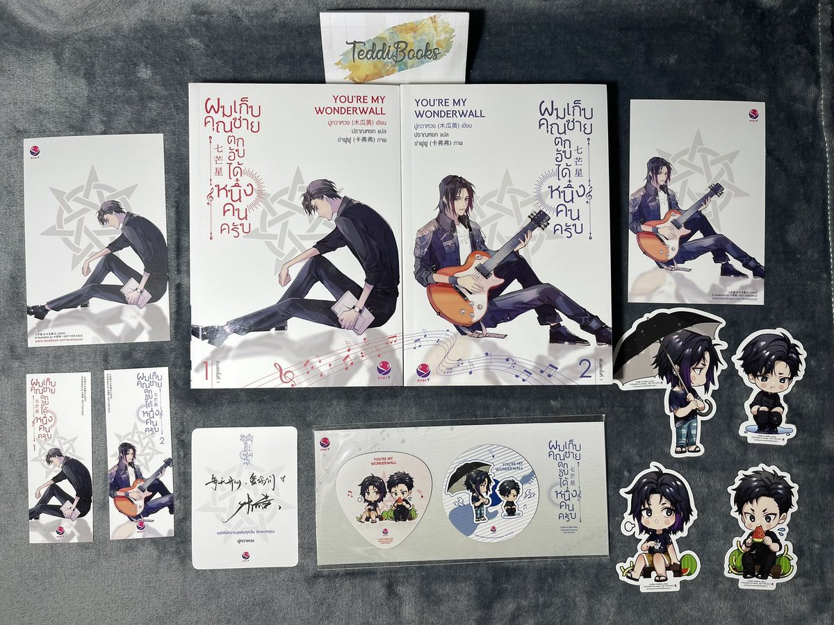 BooksTeddi's tweet photo. #ผมเก็บคุณชายตกอับได้หนึ่งคนครับ (ปก 998.-)
มือสองสภาพดี ของแถมรอบจองครบ + การ์ดลายเซ็น

790.- ส่งฟรี

สภาพเพิ่มเติมในเธรดด้านล่างค่ะ👇🏻

#木瓜黃 #MuGuaHuang #มู่กวาหวง https://t.co/H03f53KpzN