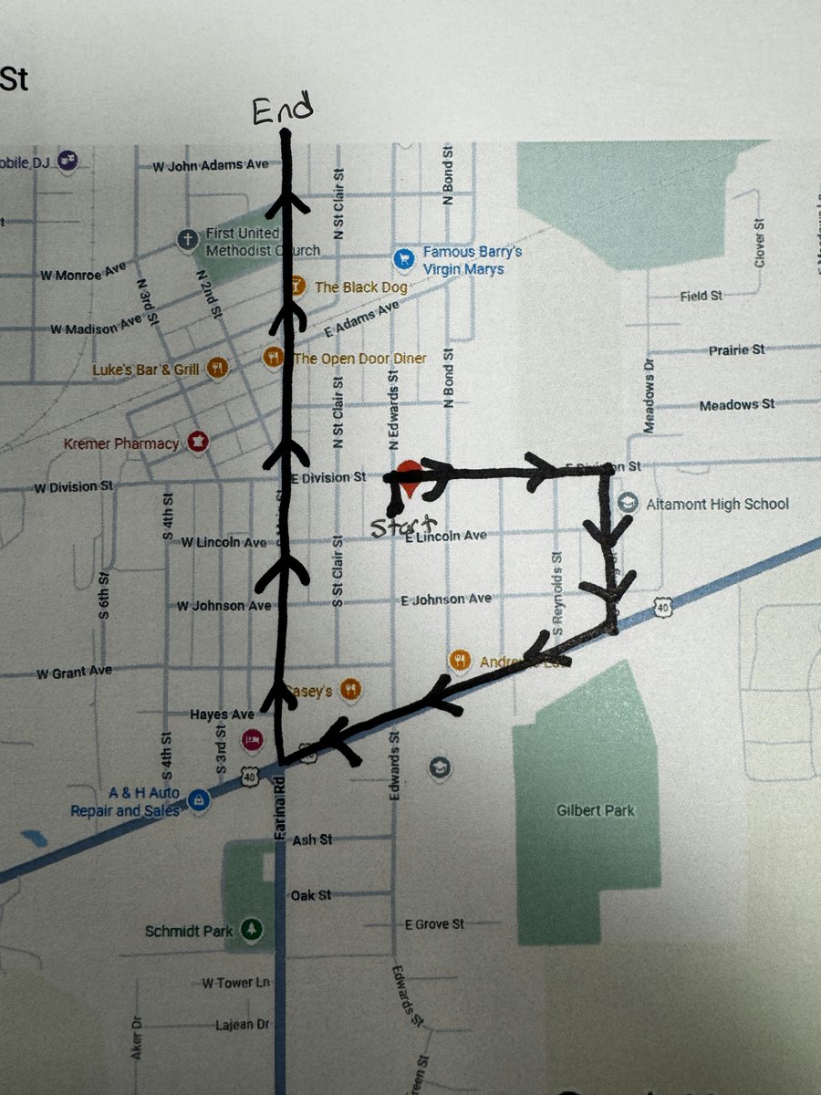 SchoolAltamont's tweet photo. Please join us in a celebratory send off of our state bound 7th grade volleyball team.  If you are out this afternoon please stop along the route to support them as they parade through town. They will be leaving ALIS approximately 2:00pm and will go according to the attached map. https://t.co/ezbCJEymip