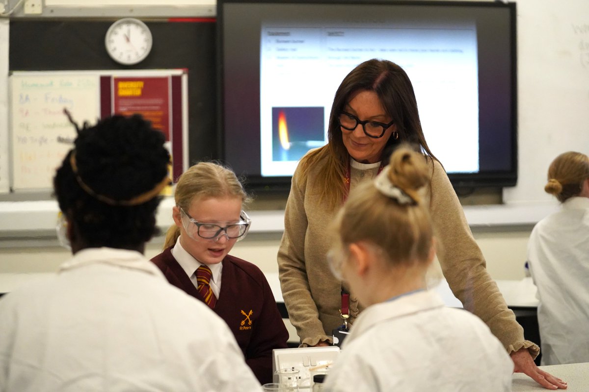 St Peter's RC High School tweet media