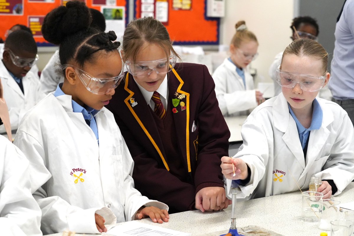 St Peter's RC High School tweet media