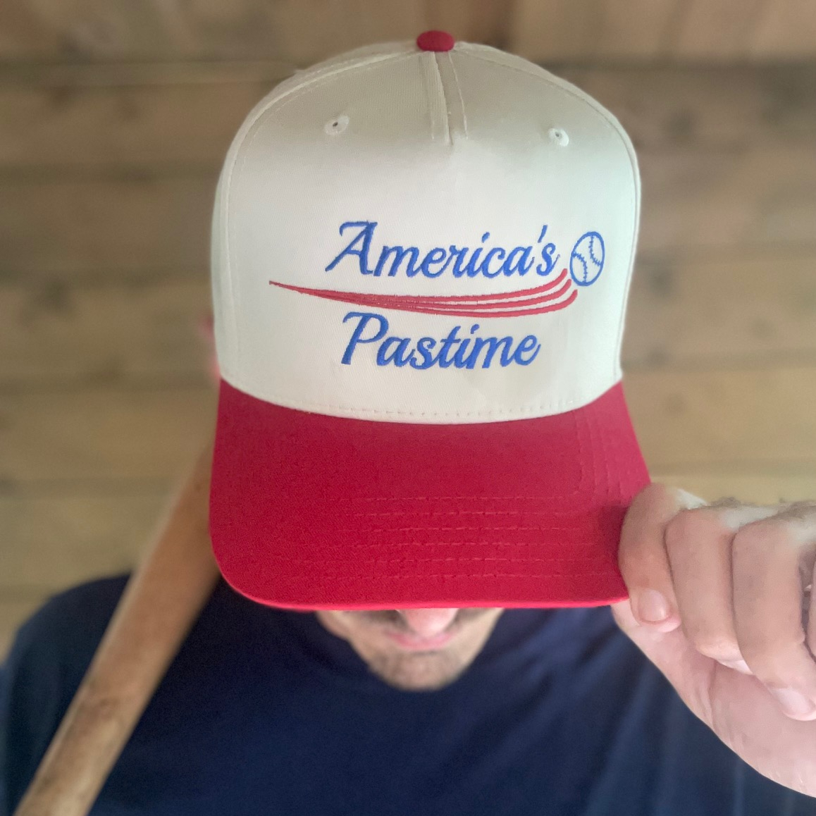 PGSportsBanter's tweet photo. The America's Pastime hat has arrived. Get your before MLB Opening Day 2026, and use code PASTIME15 at checkout for 15% off!
https://t.co/mQfSUUjFg5
#mlbmerch #baseball #baseballmerch #baseballhat #americaspastime https://t.co/tzYQaN362L