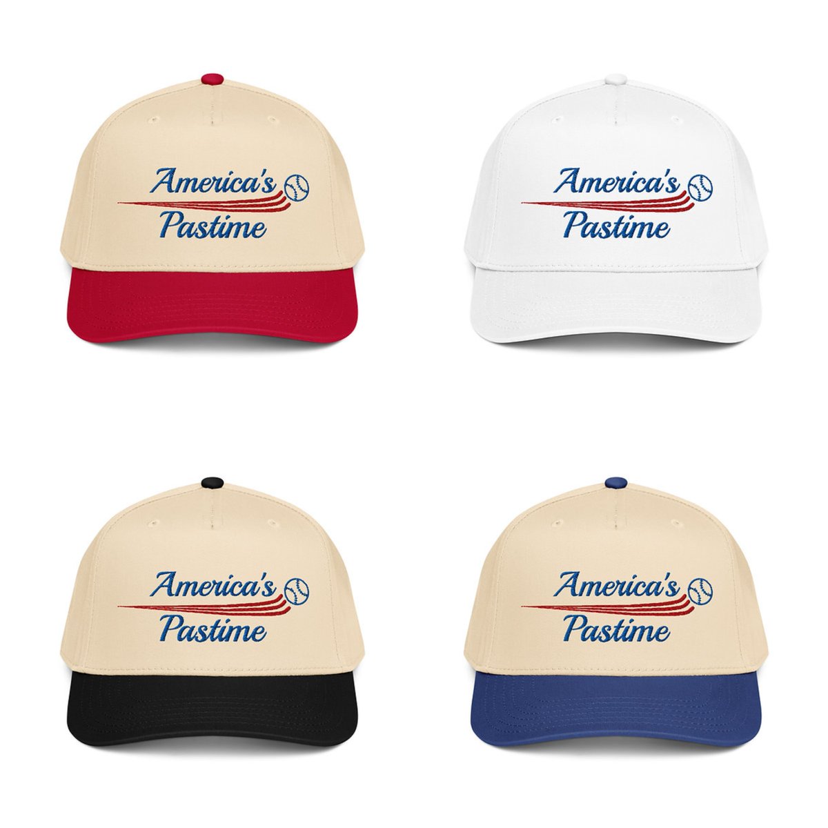 PGSportsBanter's tweet photo. The America's Pastime hat has arrived. Get your before MLB Opening Day 2026, and use code PASTIME15 at checkout for 15% off!
https://t.co/mQfSUUjFg5
#mlbmerch #baseball #baseballmerch #baseballhat #americaspastime https://t.co/tzYQaN362L