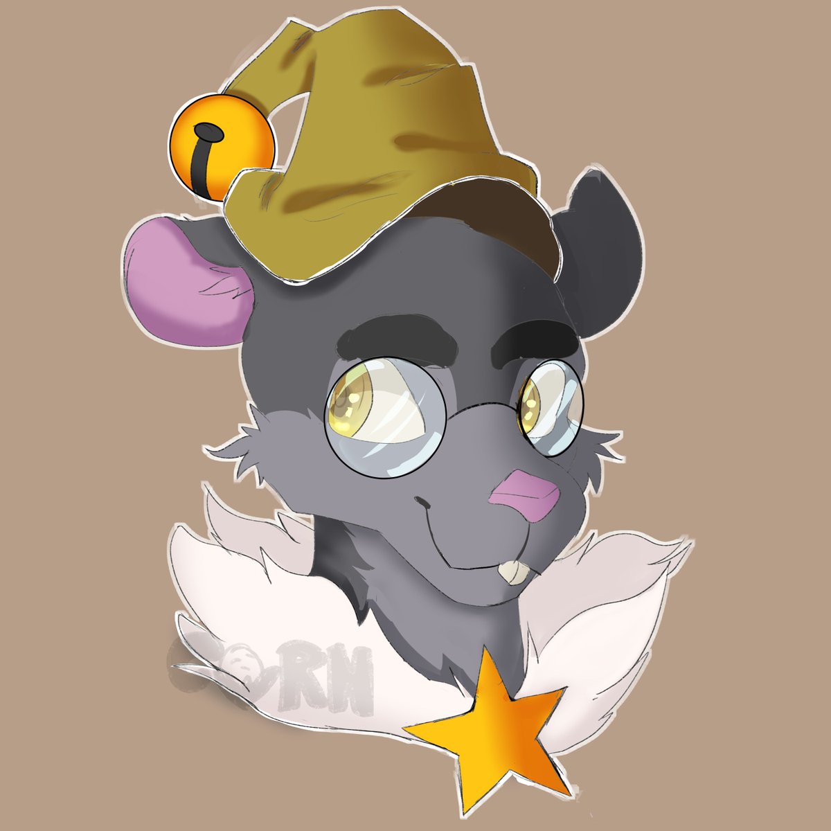 Cornucob's tweet photo. headshot I drew back in Janruary!
 #furry #furryartwork #drawing #draw #digitalart #digitaldrawing #digitalartist #art #artwork #rat #fyp #furryart #furryoc https://t.co/EUxuMhev9e