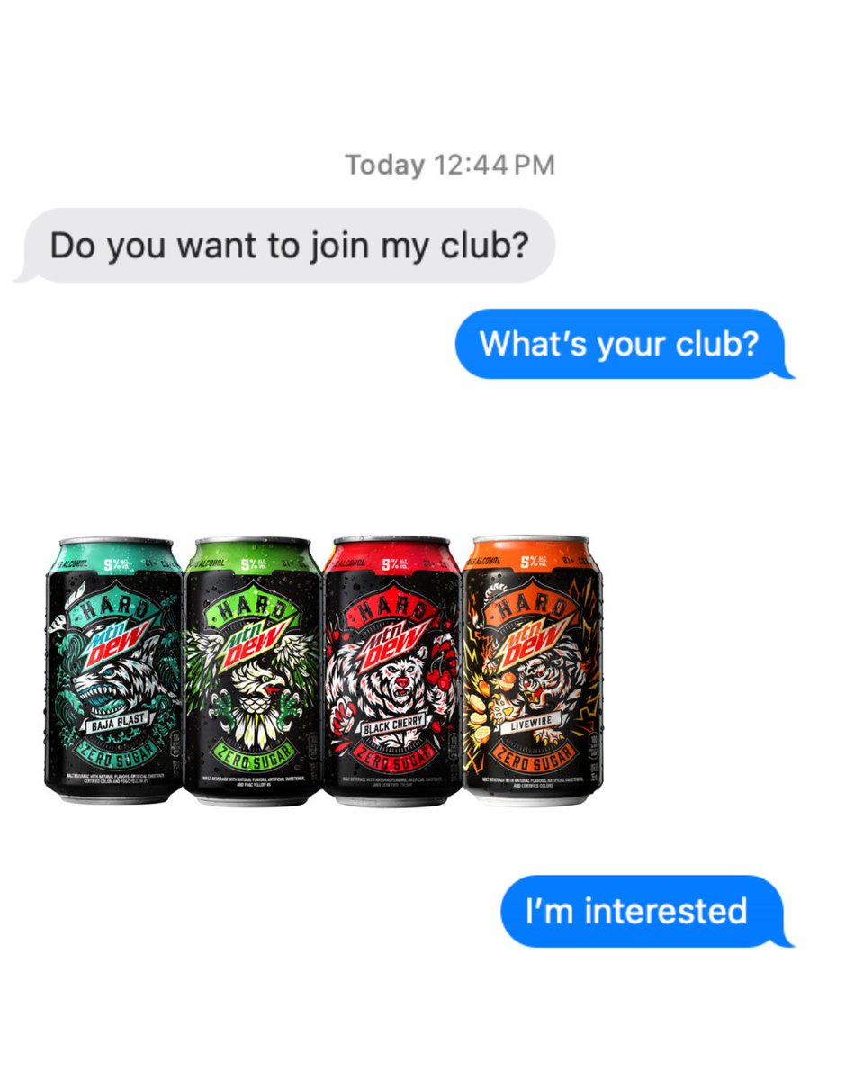 Hard Mountain Dew tweet media