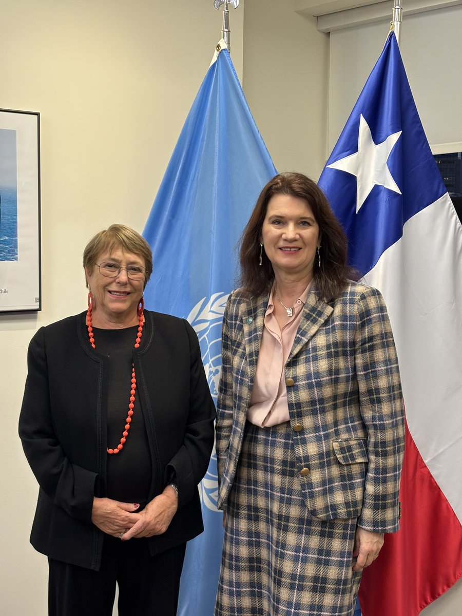 The next UN Secretary General should be a woman! Fm president from Chile <a href="/mbachelet/">Michelle Bachelet</a> has made her candidacy official <a href="/FEPS_Europe/">FEPS</a> <a href="/PA_Solidarity/">Progressive Alliance</a> #FFPPVC