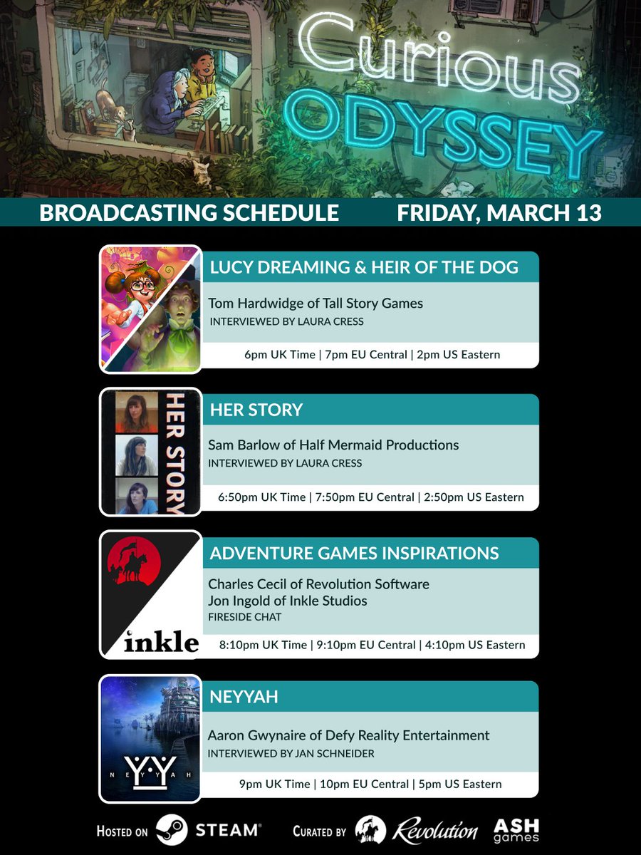 Revolution Software tweet media