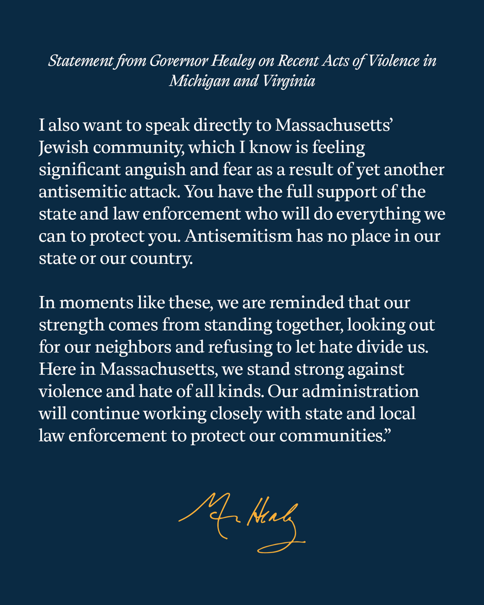 Governor Maura Healey tweet media