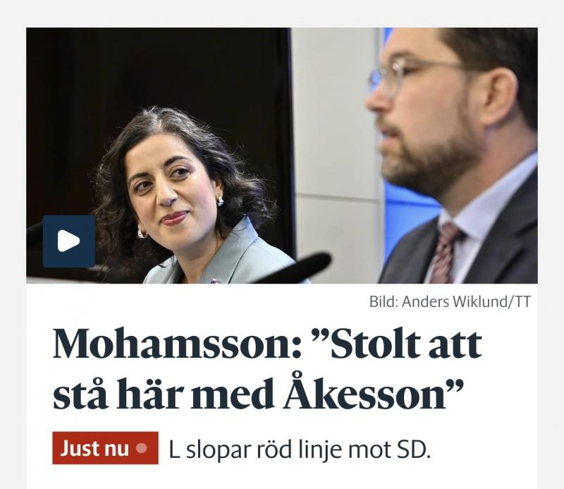 Nämen vadfaaan. Stolt säger du? Vad säger väljarna?