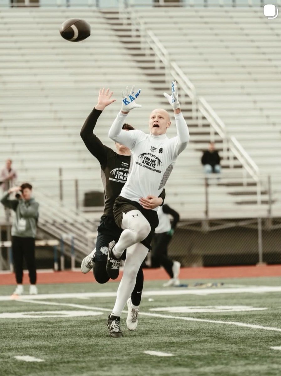 Zavian_Rod1's tweet photo. Had a great time at the @youareathlete event last weekend. Thank you for the invite and the chance to improve my skills. Ready for sophomore season. 

@ONeaglesFB https://t.co/kEFxU6JCD3