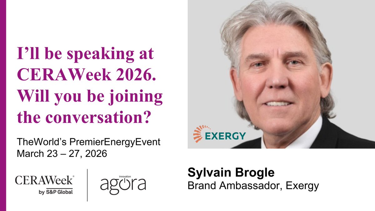 Exergy ORC tweet media