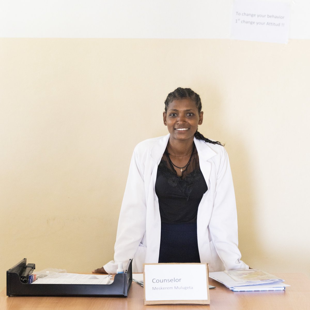 ProjectMercy's tweet photo. “To change your behavior, first change your attitude” ✨
These words from Meskerem, a dedicated counselor at our school in Yetebon, Ethiopia, empower the students under her care to reach their full potential and thrive. Read more: https://t.co/2PMC2t1Kr4 #IWD2026 #Education https://t.co/ruoVaapCYc