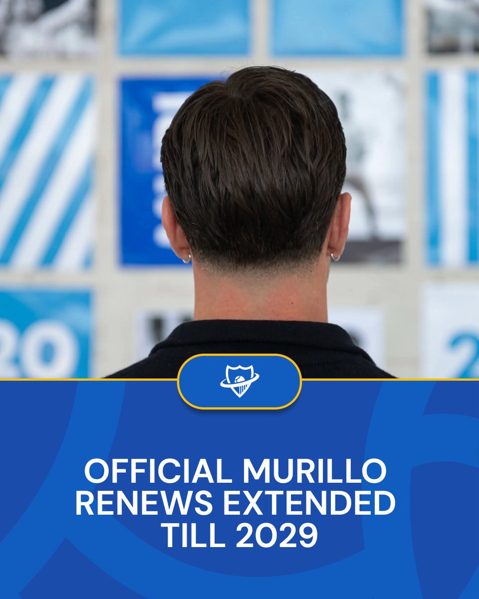 OFFICIAL Murillo extends his stay with Malaga CF and renews his  contract till 2029!