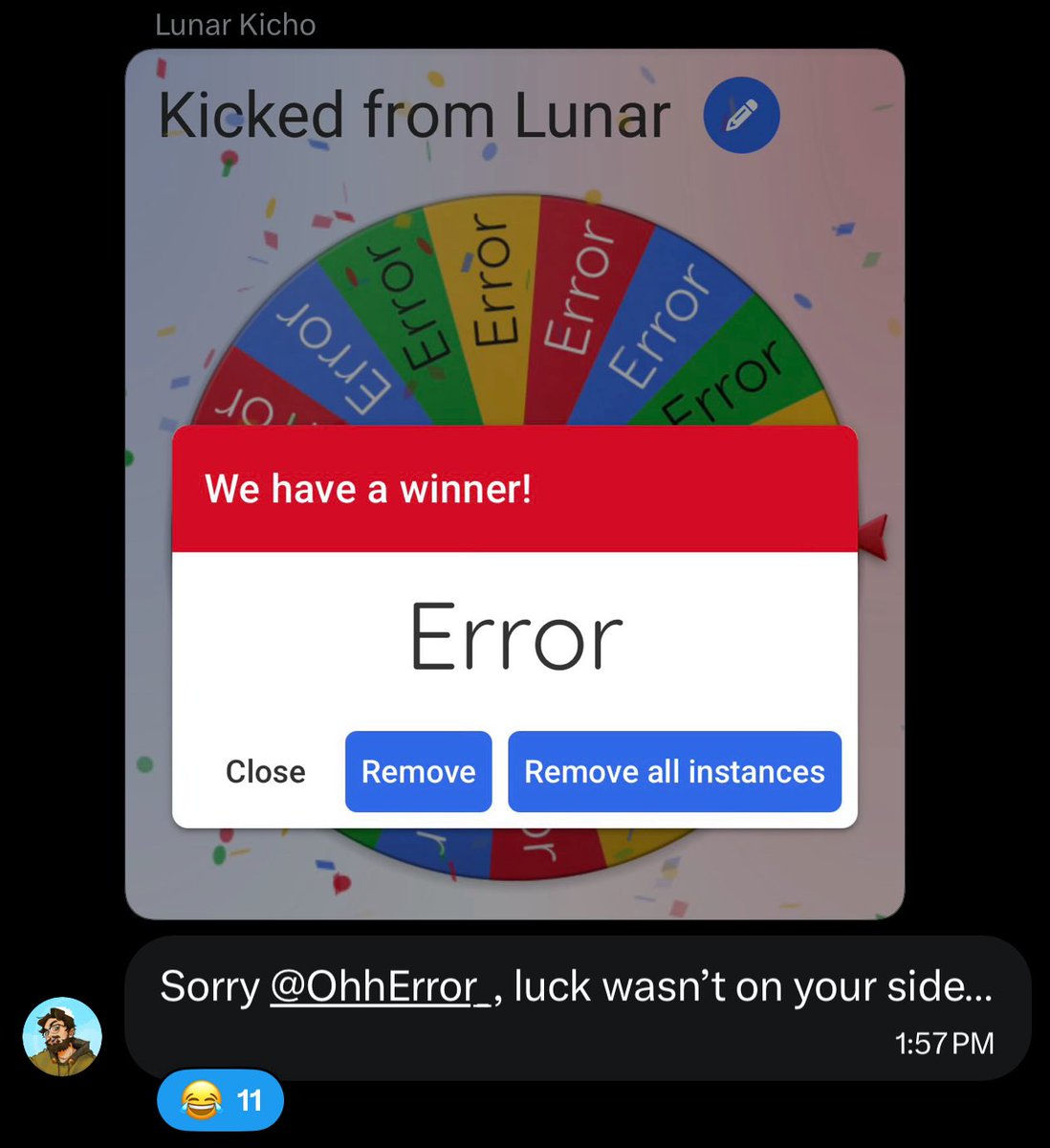 lunar samr tweet media