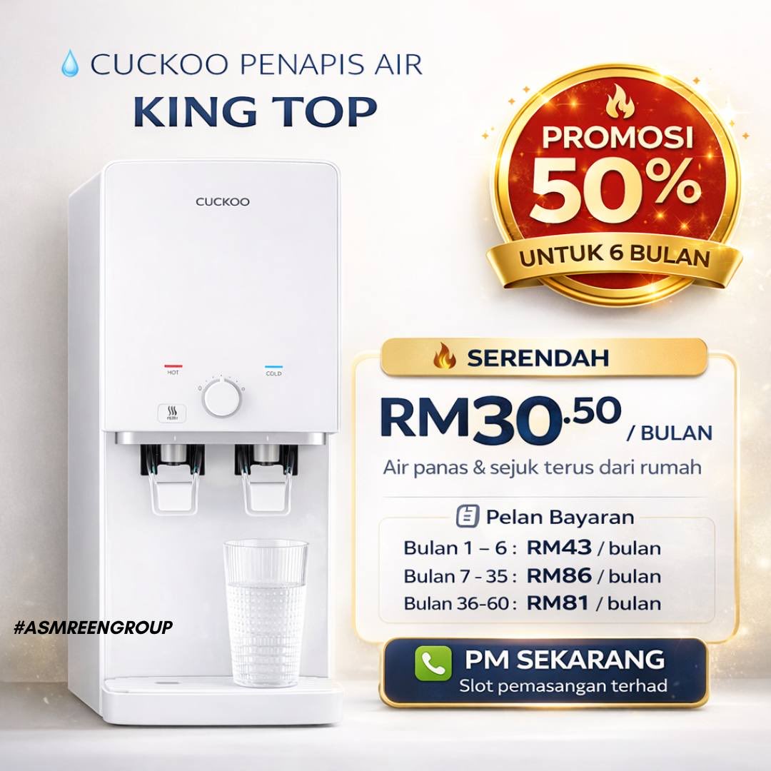BroRizz_Cuckoo's tweet image. Penapis air paling murah bulanan, dapat lagi 50% untuk 6bulan bayar ansuran✅ PM sekarang Abg Akak😁