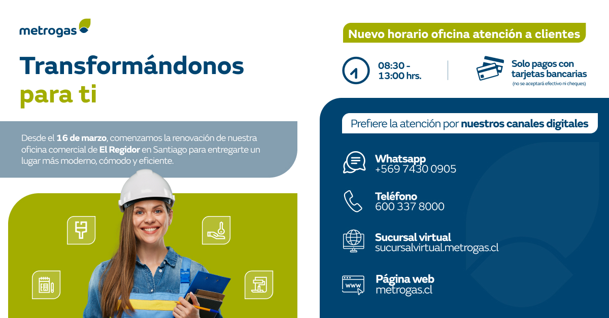Metrogas Chile tweet media