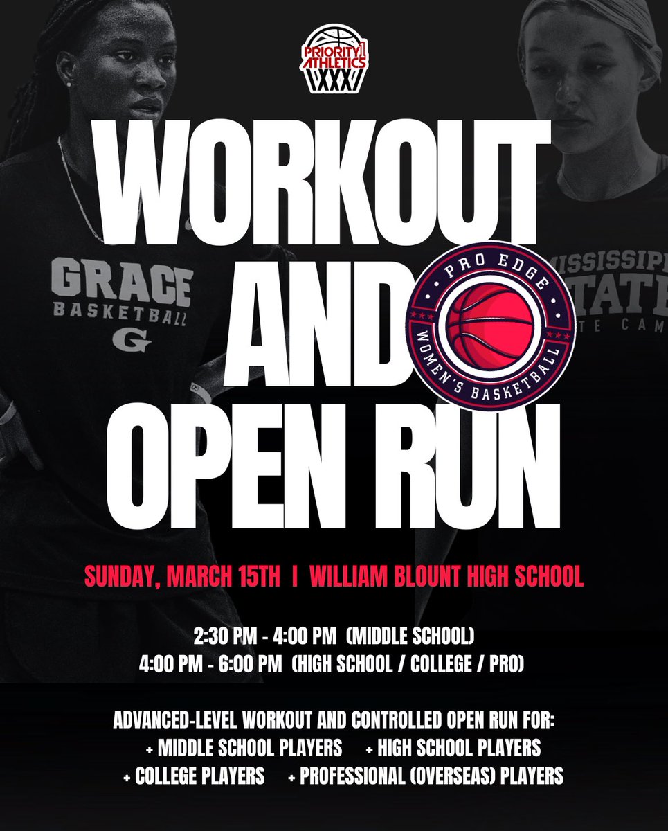 Pro Edge Women’s Basketball tweet media