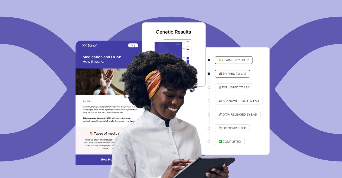 Sano Genetics tweet media