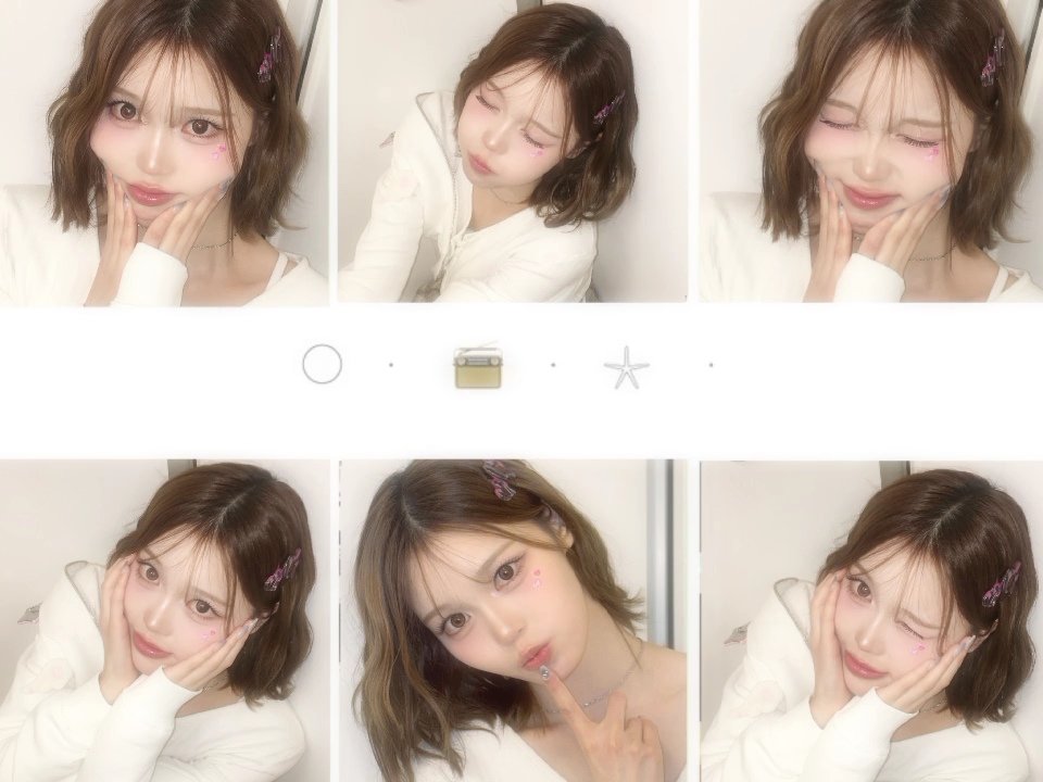 szaebi's tweet photo. . ۫ ꣑ৎ .﹙🦢﹚Six small frames from a simple moment. It’s funny how something so ordinary can still feel a little special when it’s captured like this   ࣪ >.< ࣪ https://t.co/oeawcy3Hdb