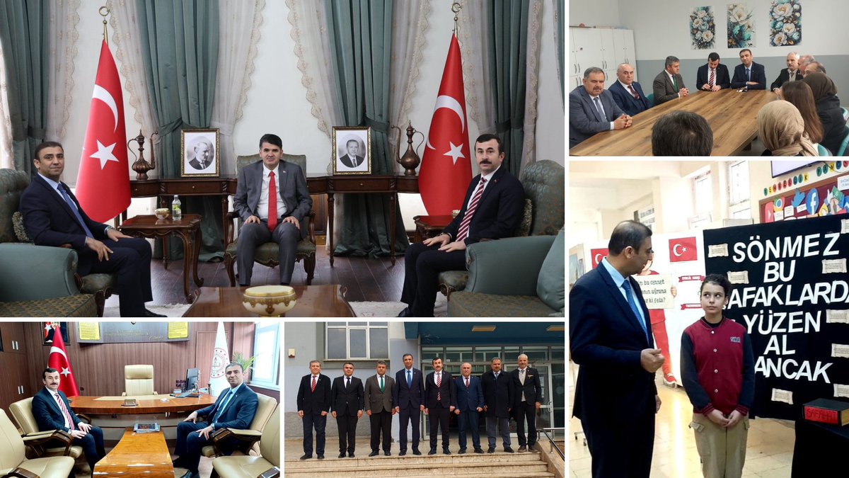 mebodsgm's tweet photo. GENEL MÜDÜRÜMÜZ SAYIN ERDAL KILINÇ KİLİS İLİNE ÇALIŞMA ZİYARETİ GERÇEKLEŞTİRDİ

Bakanlığımız il ziyaretleri programı kapsamında, Ölçme, Değerlendirme ve Sınav Hizmetleri Genel Müdürümüz Sayın Dr. Erdal KILINÇ tarafından Kilis iline çalışma ziyareti gerçekleştirildi. 

☑️ Kilis Valisi Sayın Ömer Kalaylı ziyareti,
☑️ Süleyman Demirel Ortaokulu öğretmenler odası buluşması,
☑️ İl milli eğitim müdürlüğü yöneticilerinin katılımıyla ölçme, değerlendirme ve sınav uygulamaları değerlendirme toplantısı,
☑️ Bölge Sınav Yürütme Kurulu Toplantısı,
☑️ Hafız Abdurrahman Sinanoğlu Ortaokulu ramazan etkinlikleri programı ve öğretmenler odası buluşması,
☑️ Hatice ve Mehmet Döğme İlkokulunu etkinlikleri ve öğretmenler odası buluşması, 
☑️ e-Sınav Merkezi incelemesi, 
☑️ Ölçme Değerlendirme Merkezi ziyareti ve değerlendirme toplantısı programlarını gerçekleştirdi. 

@tcmeb 
@Yusuf__Tekin